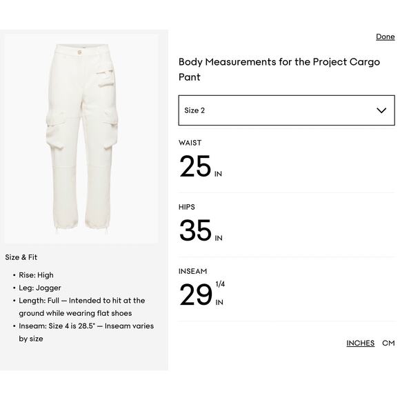 Wilfred light Birch High-rise crepe cargo pants - Picture 9 of 9